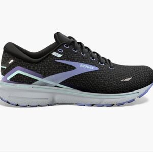 Women's Brooks Ghost 15 Black/Jacaranda/Salt Sz 8